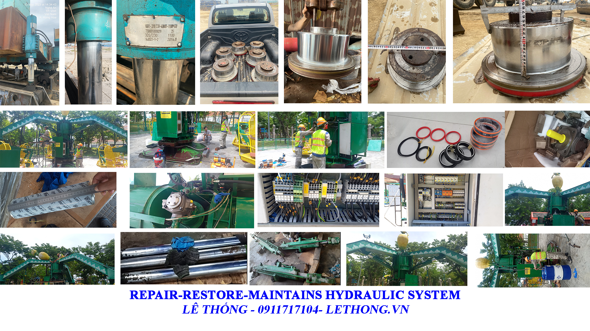 REPAIR HYDRAULIC SYSTEM 10